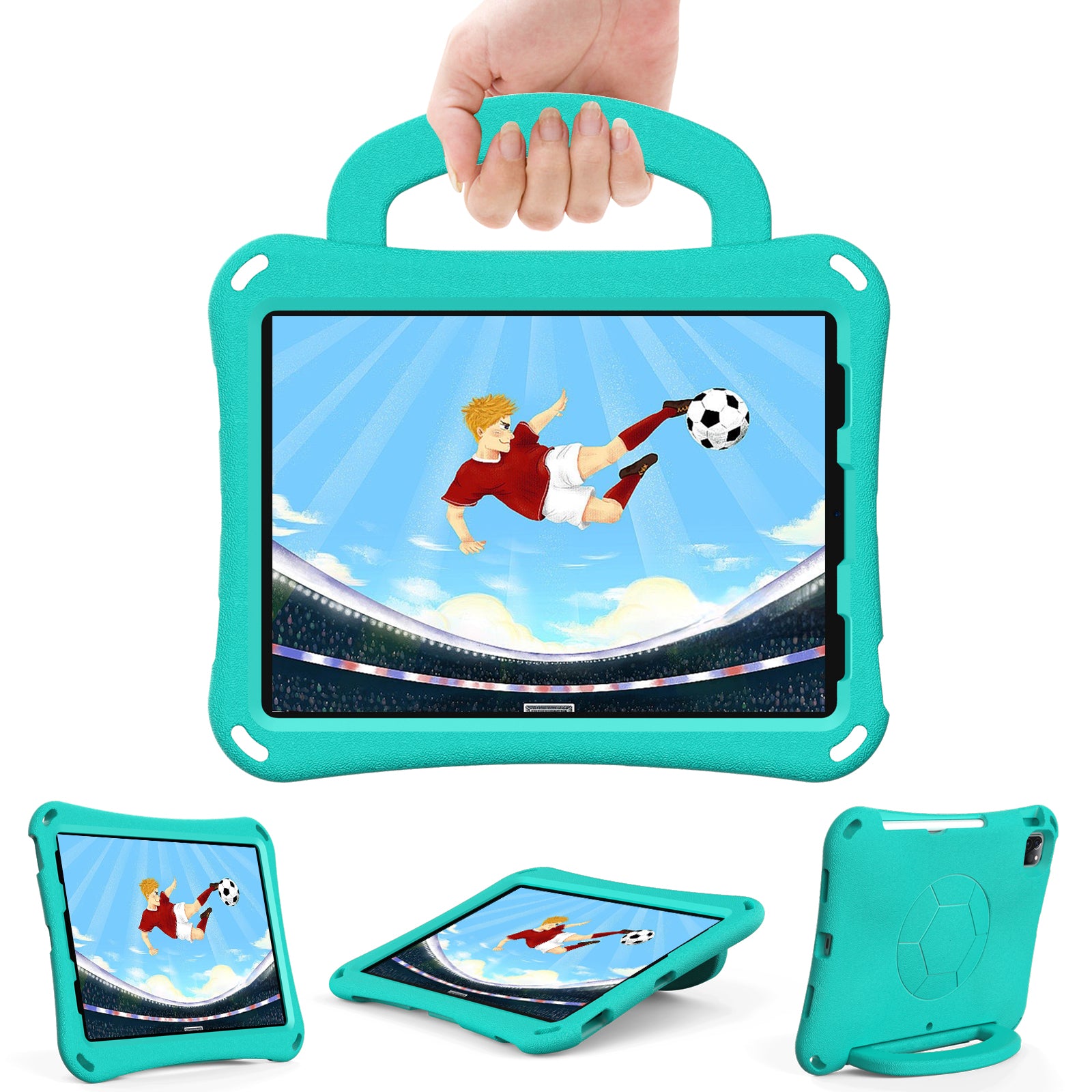 For iPad Pro 11-inch (2018) / (2020) / (2021) / iPad Air (2022) / (2020) Case Kickstand EVA Tablet Cover For iPad Pro 11-inch (2018) / (2020) / (2021) / iPad Air (2022) / (2020) Case Kickstand EVA Tablet Cover